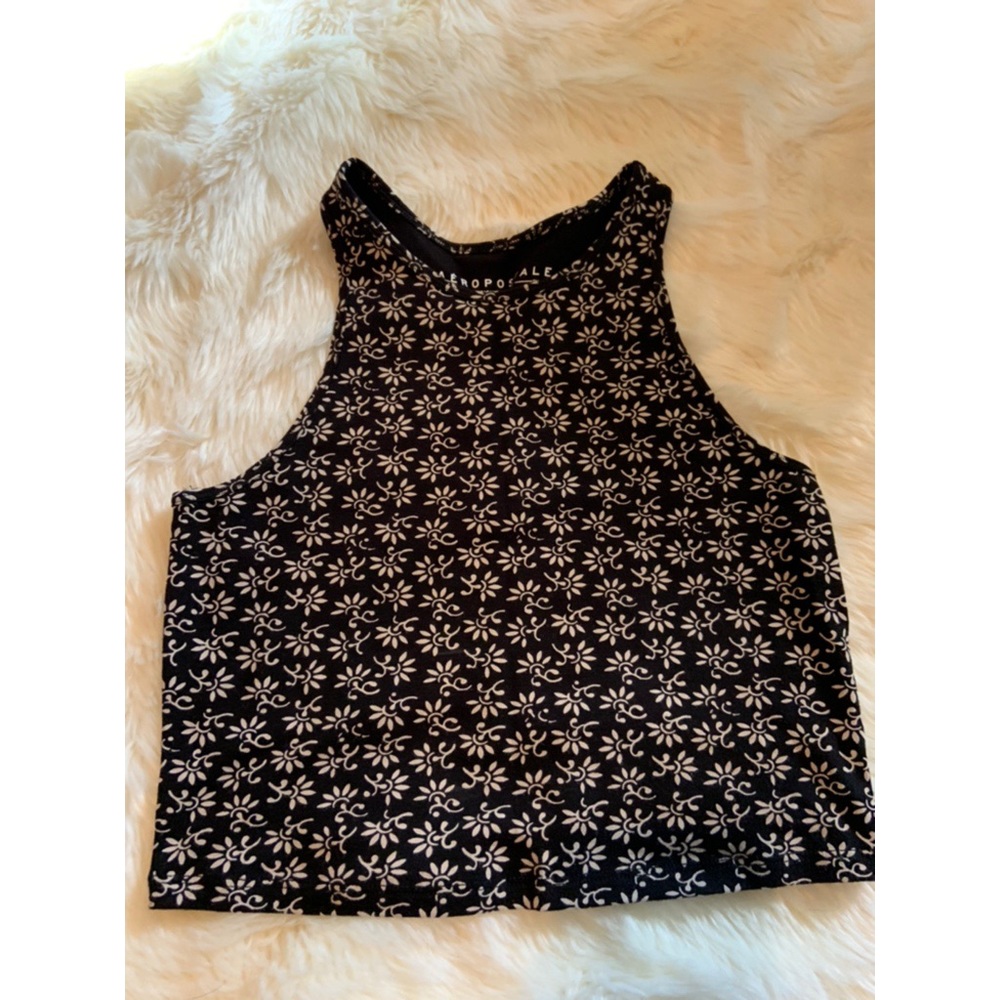 Aeropostale Floral Crop Top